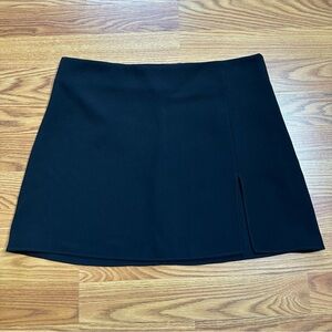 Zara Black Mini Skirt Large